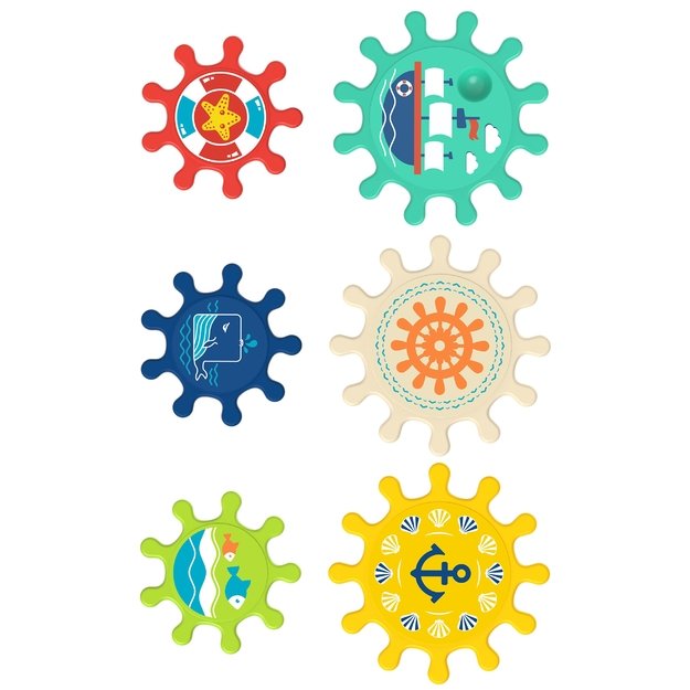 WOOPIE BABY Vonios žaislas „Krumpliaračiai“ (vandens žaislas) 1