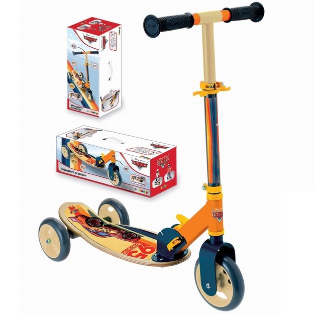 SMOBY Medinis triratis paspirtukas „Cars“ 