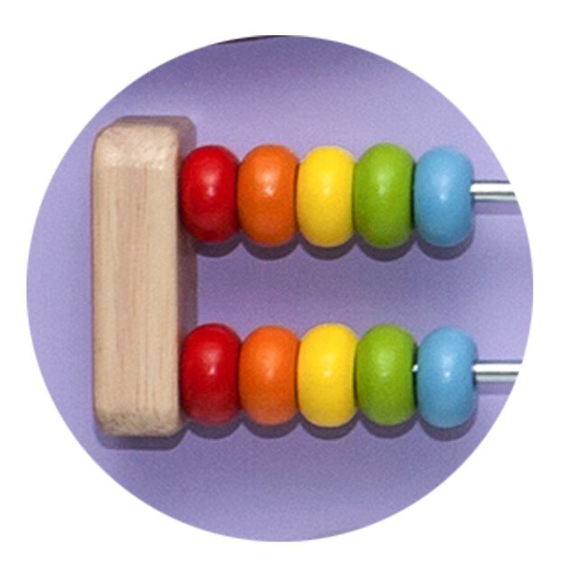 VIGA medinė sensorinė–manipuliacinė lenta „Hipopotamas“ FSC Montessori 3