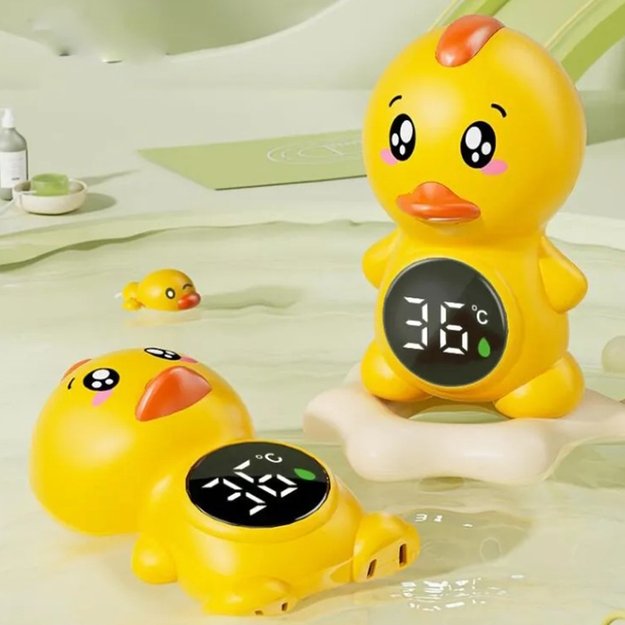 WOOPIE BABY Vandens temperatūros matuoklis (termometras) antroje formoje – antytė 2