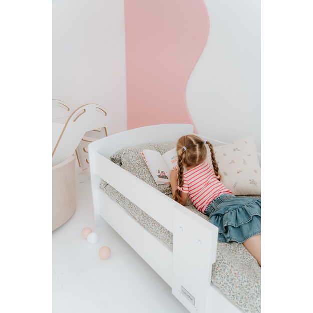 Montessori LUNA vaikiška lova (baltos spalvos) 5