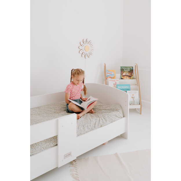 Montessori LUNA vaikiška lova (baltos spalvos) 2