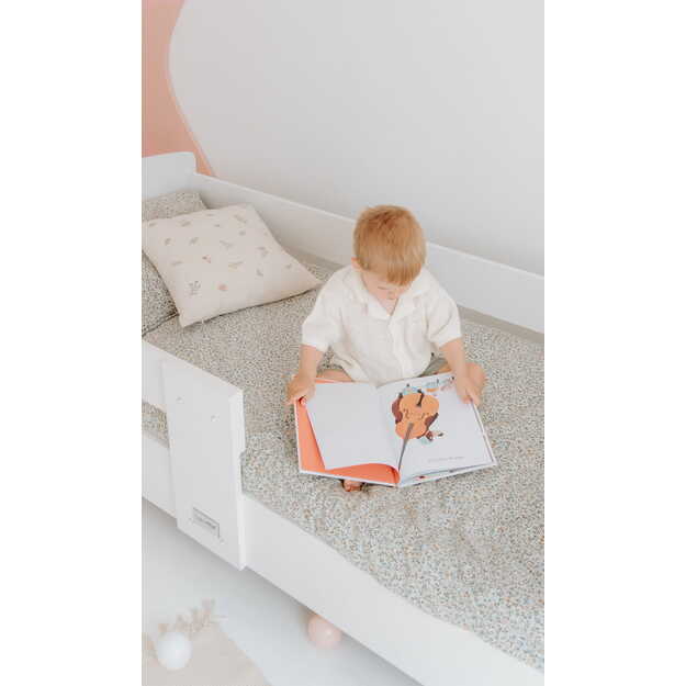 Montessori LUNA vaikiška lova (baltos spalvos) 3