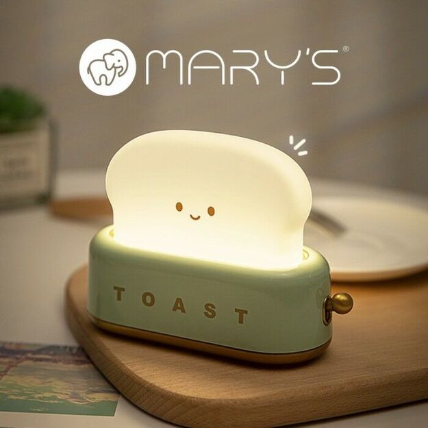 Mary’s LED naktinė lempa „Skrudintuvas“ – žalia spalva